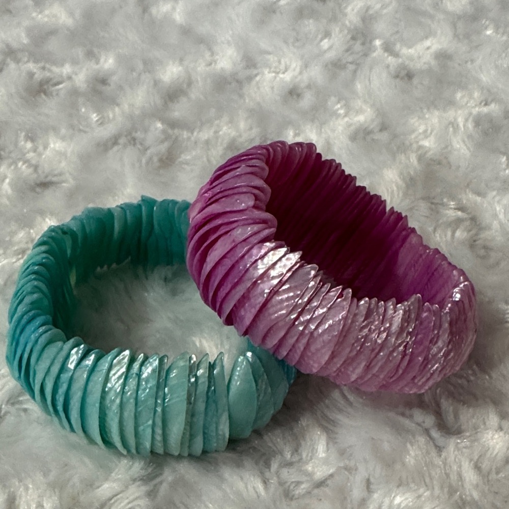 Colorful Shell Bracelets